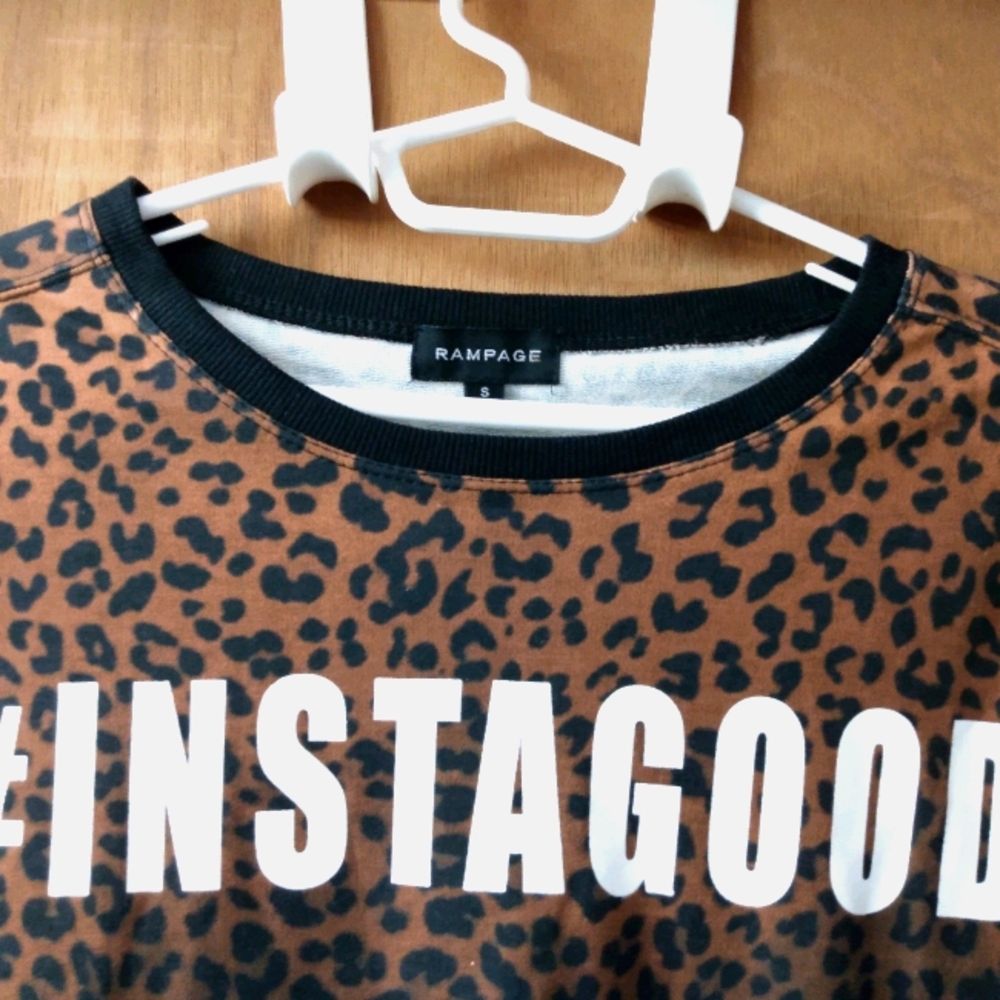 Rampage Sweatshirt (cheetah print)